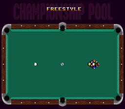Championship Pool (USA) In game screenshot